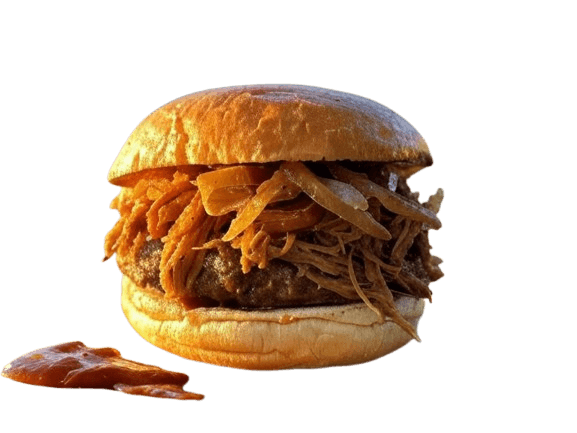 BBQ Pulled Pork Burger