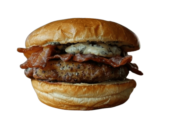 Blue Cheese Bacon Burger