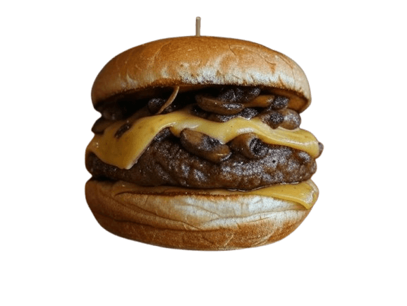 Mushroom Swiss Burger