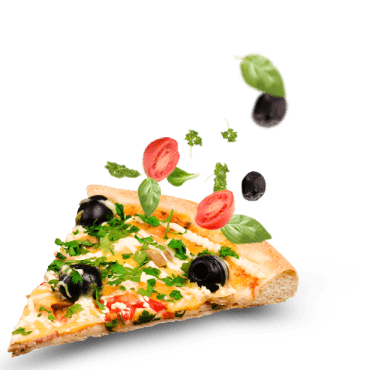 Decorative pizza image